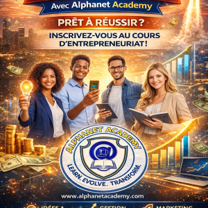 Des Cours d'Entrepreneuriat pour maitriser et développer votre propre entreprise en 1 mois - 1 niveau (cours intensif privé)